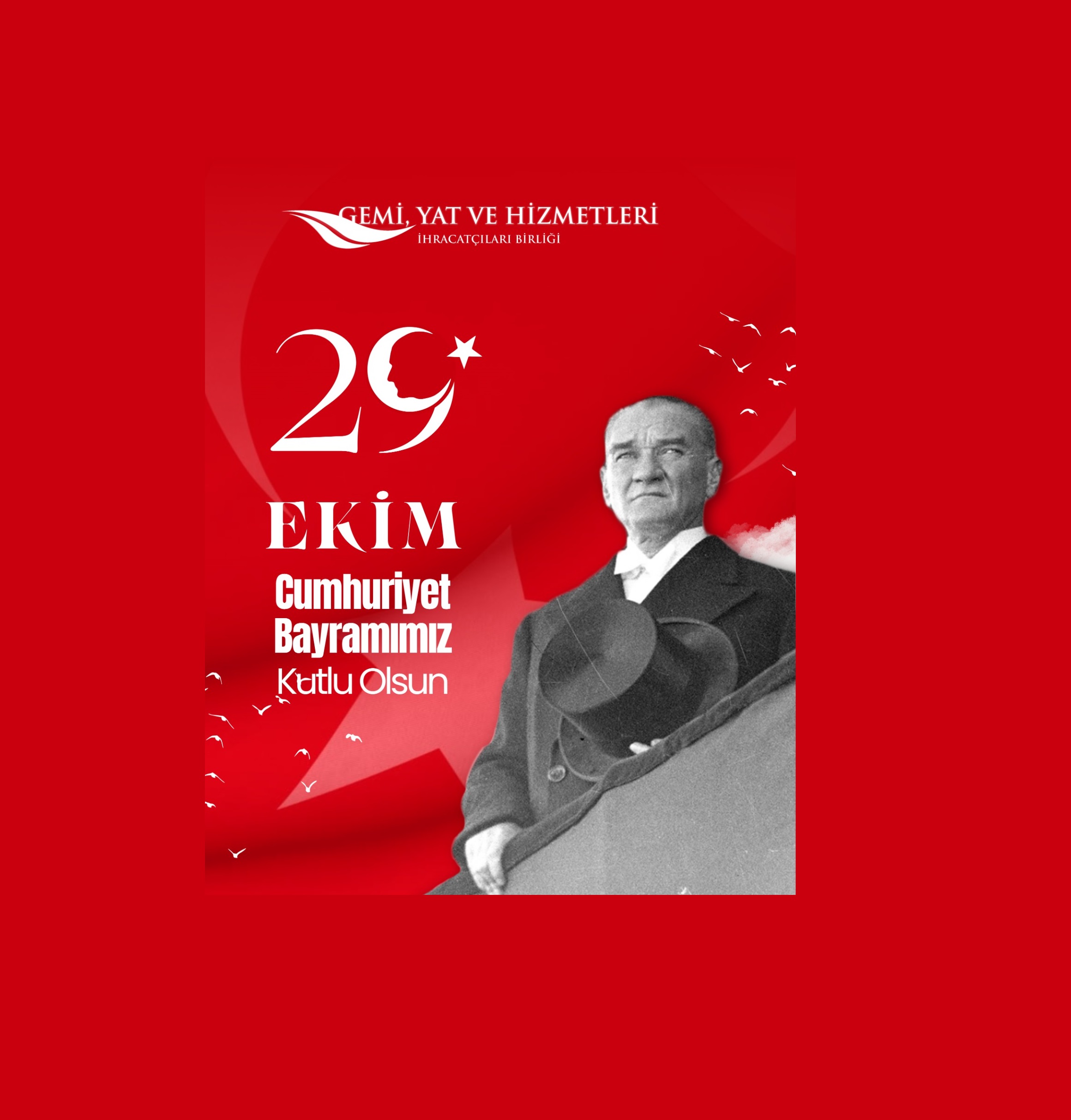 29 Ekim Cumhuriyet Bayramımız Kutlu Olsun